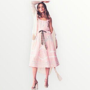 LoveShackFancy | Dresses | Loveshackfancy Prairie Midi Crochet Lace Bridal Graduation  Dress True White | Poshmark